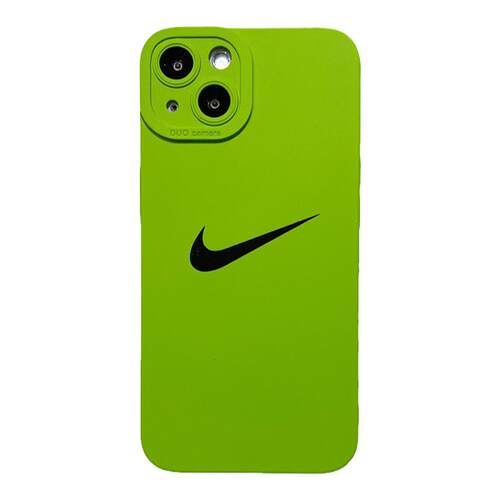 芥末绿16适用iphone13pro max苹果17nike手机壳11液态硅胶加绒软12潮牌男女15小清新xsmax软壳14plus防摔抗摔