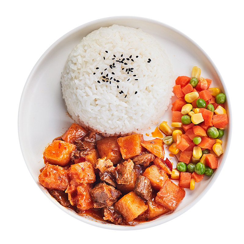 220g土豆烧牛肉速冻食品菜肴包
