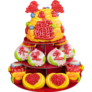 盖盖有口福非遗乔迁之喜花饽饽花样馒头花馍仪式感中式面点搬家礼