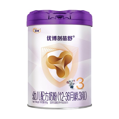 优博剖蓓舒3段800g6罐装