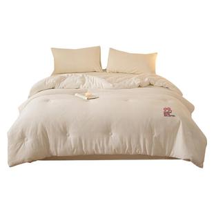 高端A类全棉99%大豆纤维被子被芯春秋被冬被加厚四季通用子母被褥