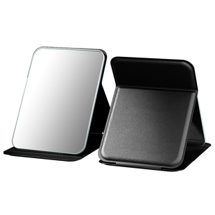 折叠镜子男士专用化妆镜大号桌面台式随身便携小家用学生宿舍可立