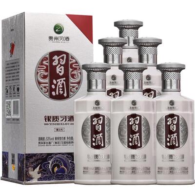贵州习酒纯粮食酒白酒500ml×6瓶