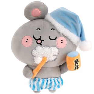 友游正版美叽和大鼠鼠前故事公仔玩偶睡觉抱女生可爱娃娃毛绒玩具