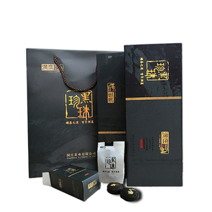 赵李桥青砖茶洞庄黑珍珠300g湖北黑茶老青茶叶赤壁羊楼洞礼品茶砖