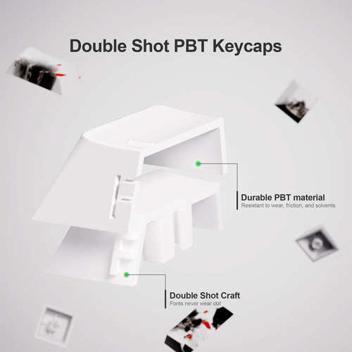 XVX《山水梅花》键帽原厂侧刻透光五面热升华PBT创意个性客制化