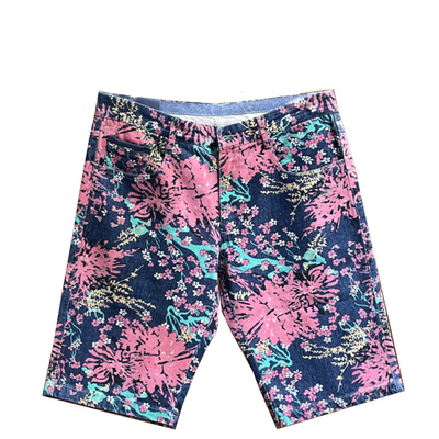 5分中裤男装印花五分裤