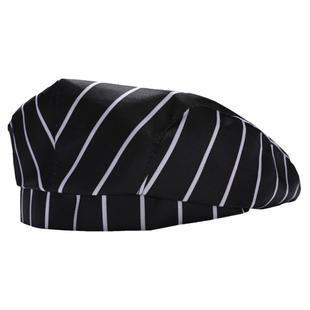 厨师帽子男女夏季透气贝雷帽厨房火锅店餐厅布帽服务员工作帽定制