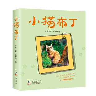【赠小猫明信片6张】小猫布丁 朱煜著 附赠精美明信片 一只流浪小猫的成长史 二三四年级小学生课外阅读书籍 老师推荐儿童文学读物