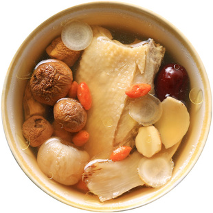 冰姨西洋参姬松茸红枣煲汤材料广东炖品药膳滋补品炖鸡汤料包干货