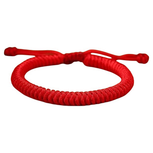 2024太岁红绳金刚结手链手工编织绳本命年守护好藏式情侣款红手绳