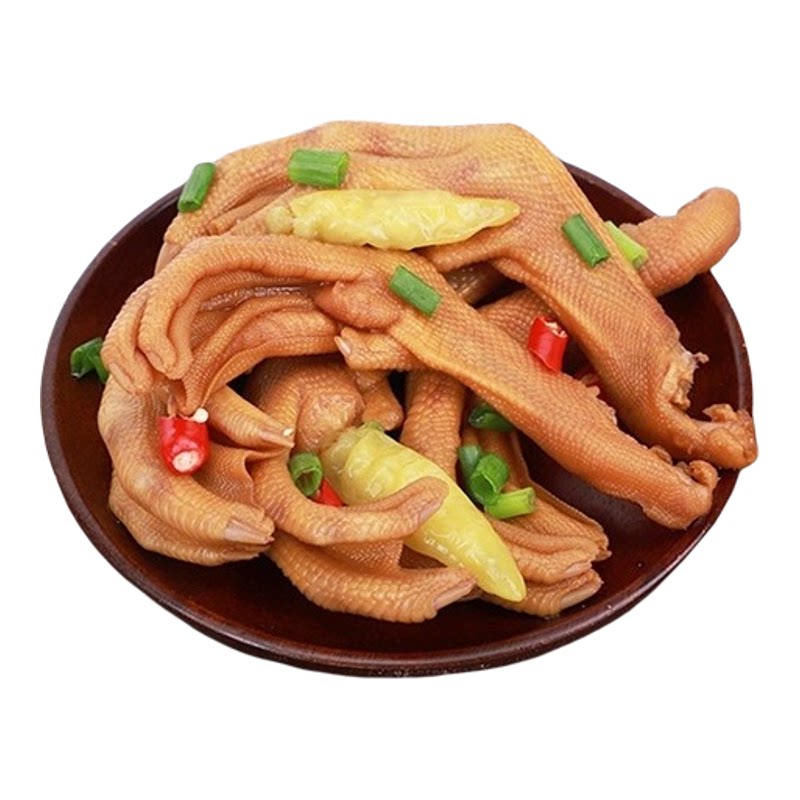 香铭泡鸭爪卤味鸭脚零食小吃真空独立包装正宗龙岩特产香脆泡鸭掌