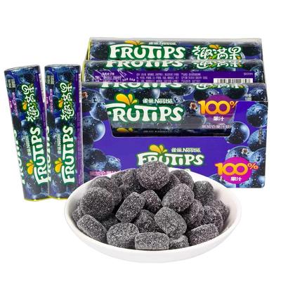 雀巢趣满果果汁软糖黑加仑软糖QQ