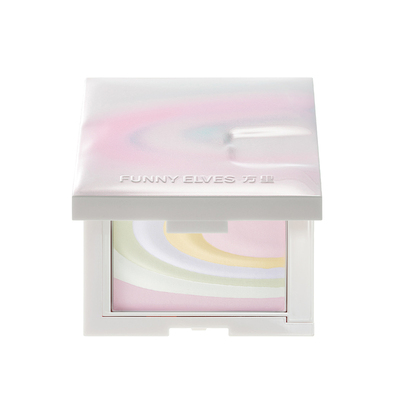 funnyelves方里蜜粉饼提亮肤色