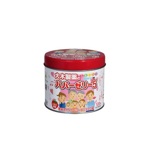 日本大木儿童复合维生素软糖维生素b族b6vc维生素草莓味软糖120粒