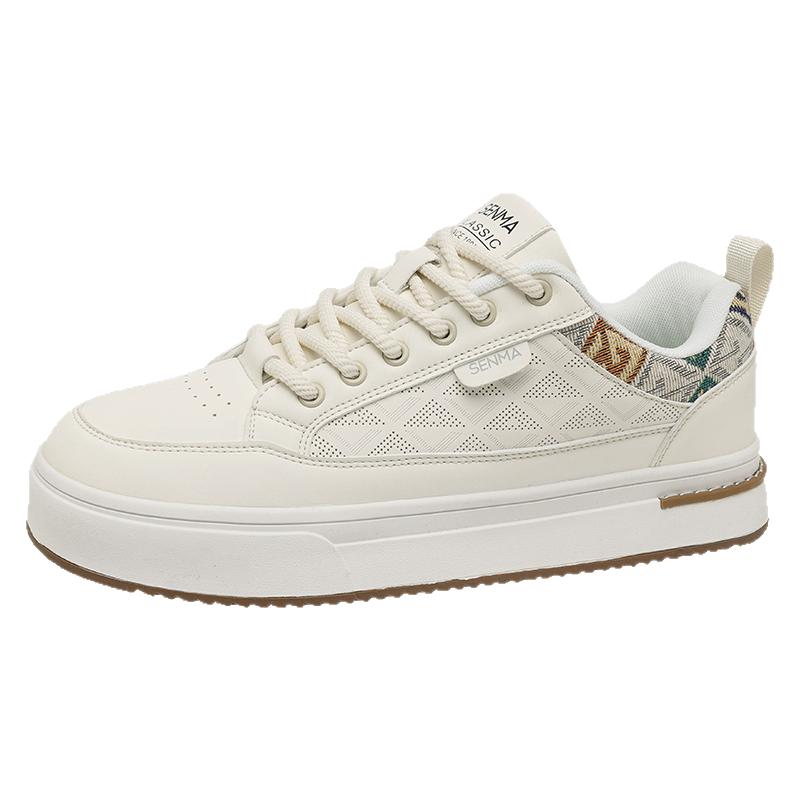 森马小白鞋男款2025冬季新款轻便休闲板鞋青少年复古百搭运动潮鞋