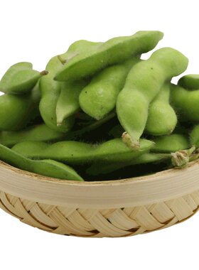 安心优选 新鲜绿毛豆500g 农家带壳青毛豆 豆粒饱满 可卤煮凉拌