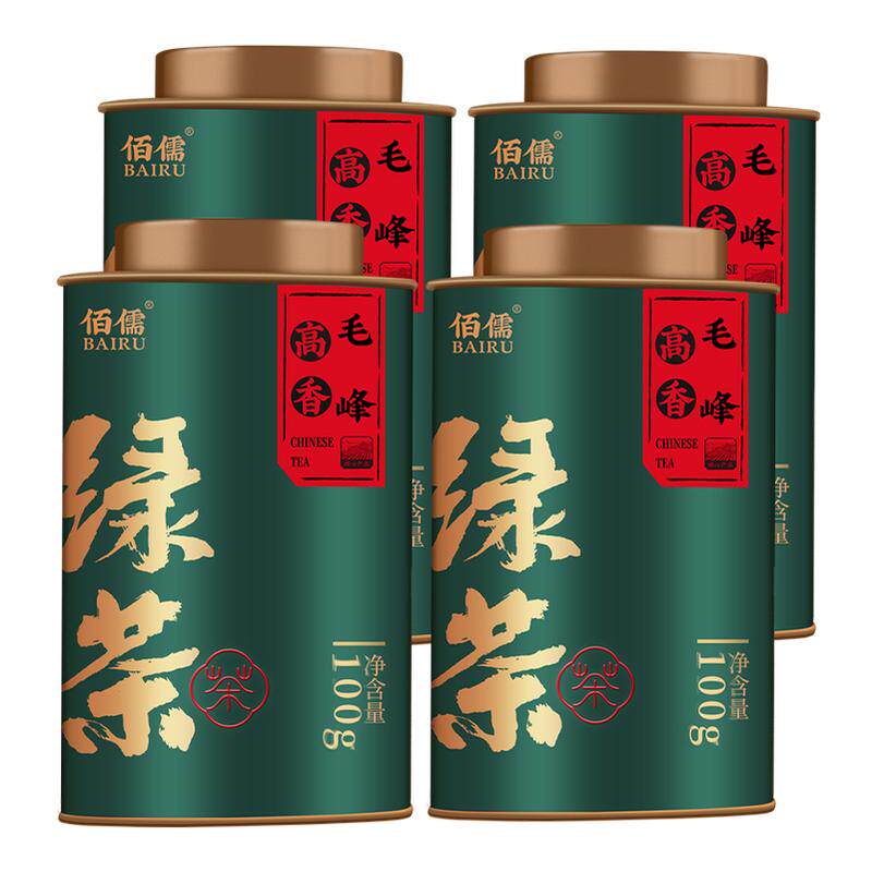 佰儒安徽明前特级绿茶新茶400g