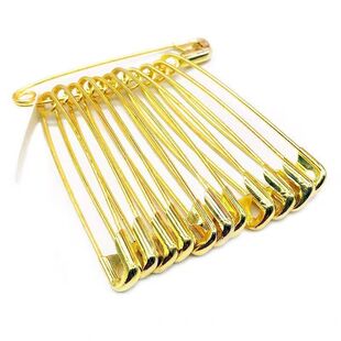结婚金色别针婚庆用品大全婚礼新娘陪嫁别包袱胸针用中号曲别针