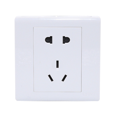 五孔正泰86型二三孔插座面板