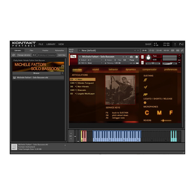 巴松管独奏音色大管音源