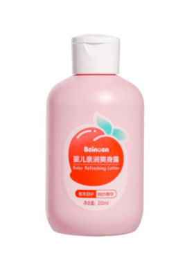 百诺恩桃子水婴儿爽身露
