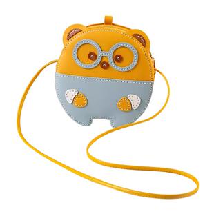 过新年手工diy礼物儿童包包女生编织简单材料自制女孩玩具缝缝乐