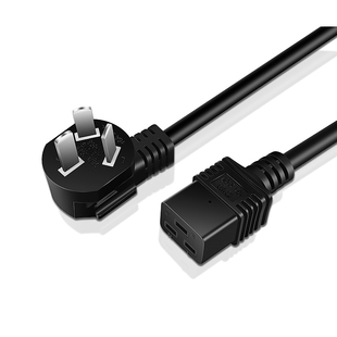 10A16A转C19电源线PDU服务器UPS工业电脑三孔插头国标1.5/2.5平方