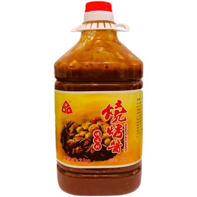 新青大烧烤酱炸串淀粉肠面筋浓稠