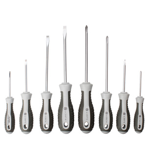 单支螺丝刀工具福冈十字一字加长螺丝批工业级小平口电工起子批头