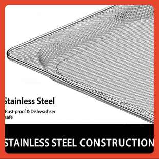 SP100 Foodi 01D 烤网替换配件烤网Bir ?铁镀铬 Fryer Ninja