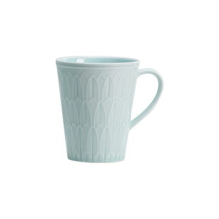 景德镇官方陶瓷影青马克杯家用新款喝水杯学生上学专用杯子女