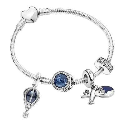 潘家固定扣s925纯银镶钻