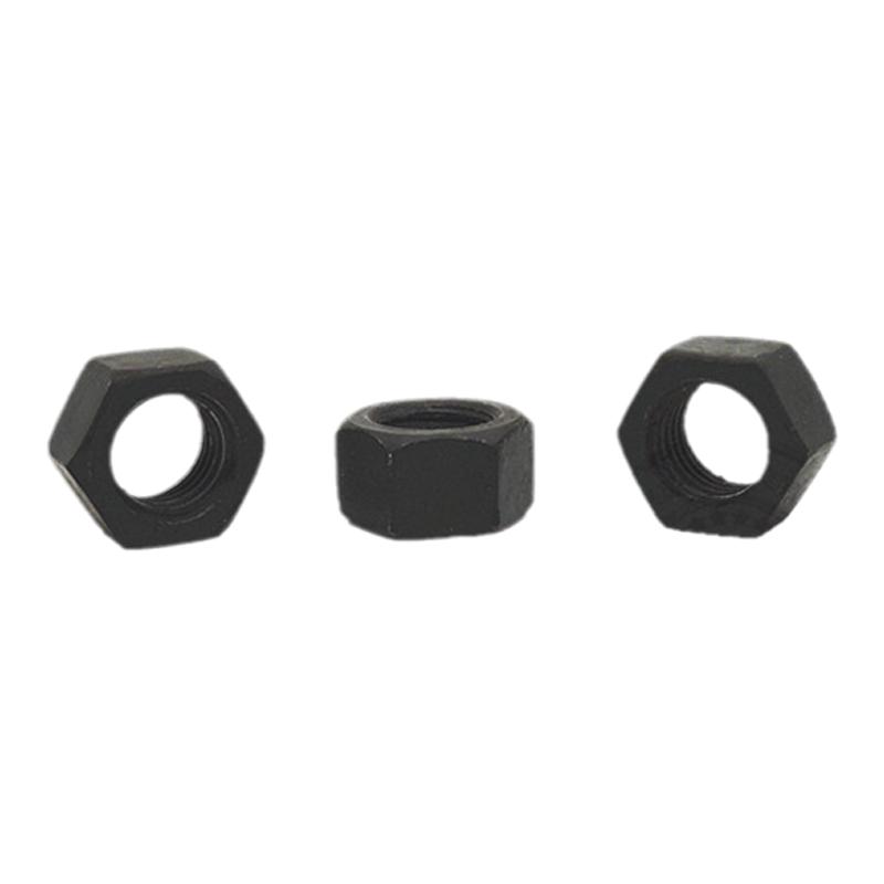 8.8级高强度发黑螺母M3M5M12M14M18M20M24M27M30M33M36M39M42M48