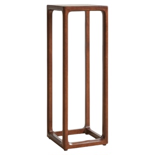 家逸花架中式落地花瓶架实木客厅置物架阳台花盆架不占地方的花架