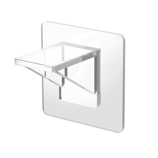 隔板托层板托片免打孔固定器钉衣柜橱柜免钉粘贴支撑l型三角支架