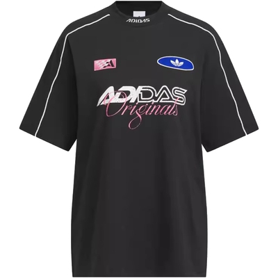 滔搏adidas阿迪达斯三叶草女子时尚潮流百搭运动短袖T恤KG6678