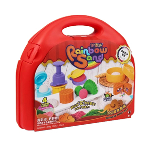 伦堡沙太空儿童食品级安全超轻粘土橡皮彩泥创意手工DIY玩具伦宝