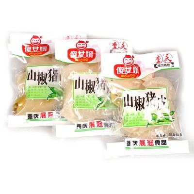 傻女婿重庆山椒猪皮500g包邮