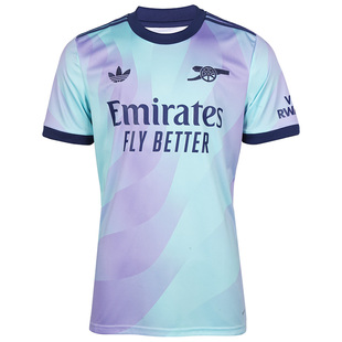 小李子阿迪达斯24-25赛季阿森纳第二客场球迷版球衣短袖男IZ0114