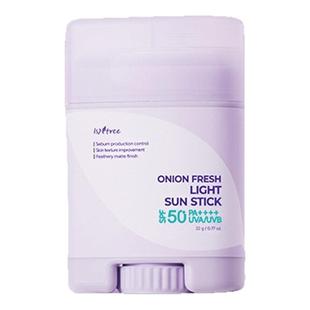 isntree洋葱轻盈控油空气沁爽防晒棒22gSPF50+【效期至27年1月】