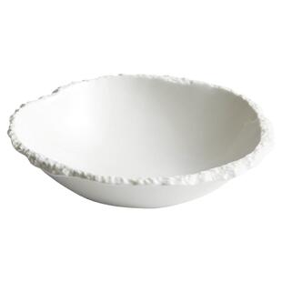 JOJO'S L. PD.provinces.岩石纹尖角碗白色陶瓷汤碗面碗 | 行省