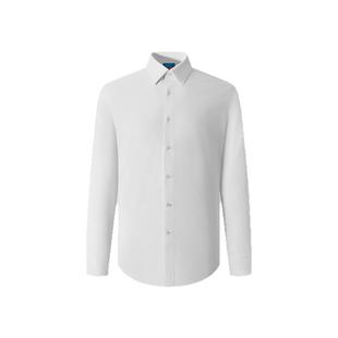 【免烫防皱/针织/商场同款】G2000男装2025免烫防静电长袖衬衫男