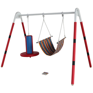 感统训练器材a字架竖抱横抱桶秋千幼儿教玩具梯室内儿童攀爬云梯