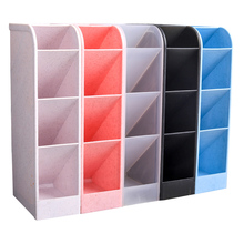 网红简约透明笔筒1个装