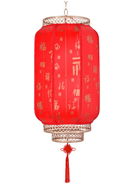 印字防水防晒中式仿古羊皮广告灯