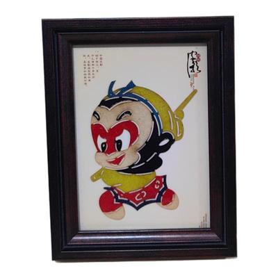 非遗产品。制作精美自带文化属性