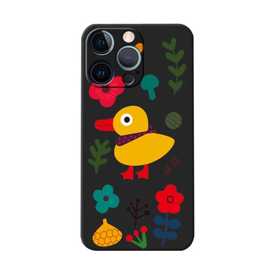 一朶午荷苹果17air/16手机壳iPhone8plus硅胶13小黄鸭12卡通max可爱11Pro全包xr/15Pro/14