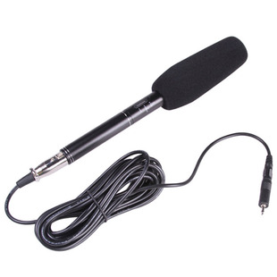 有线采访麦克风单反手机摄像机直播户外收音降噪录音话筒记者枪麦