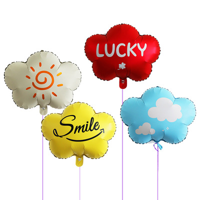 卡通水果飘空氦气球飞天婴儿玩具